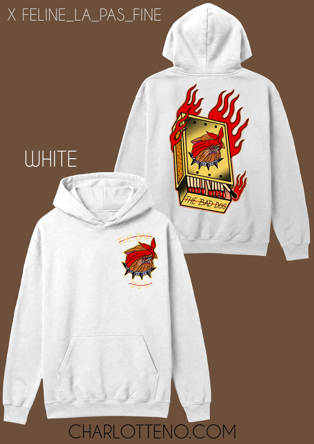 Bad dog hoodie