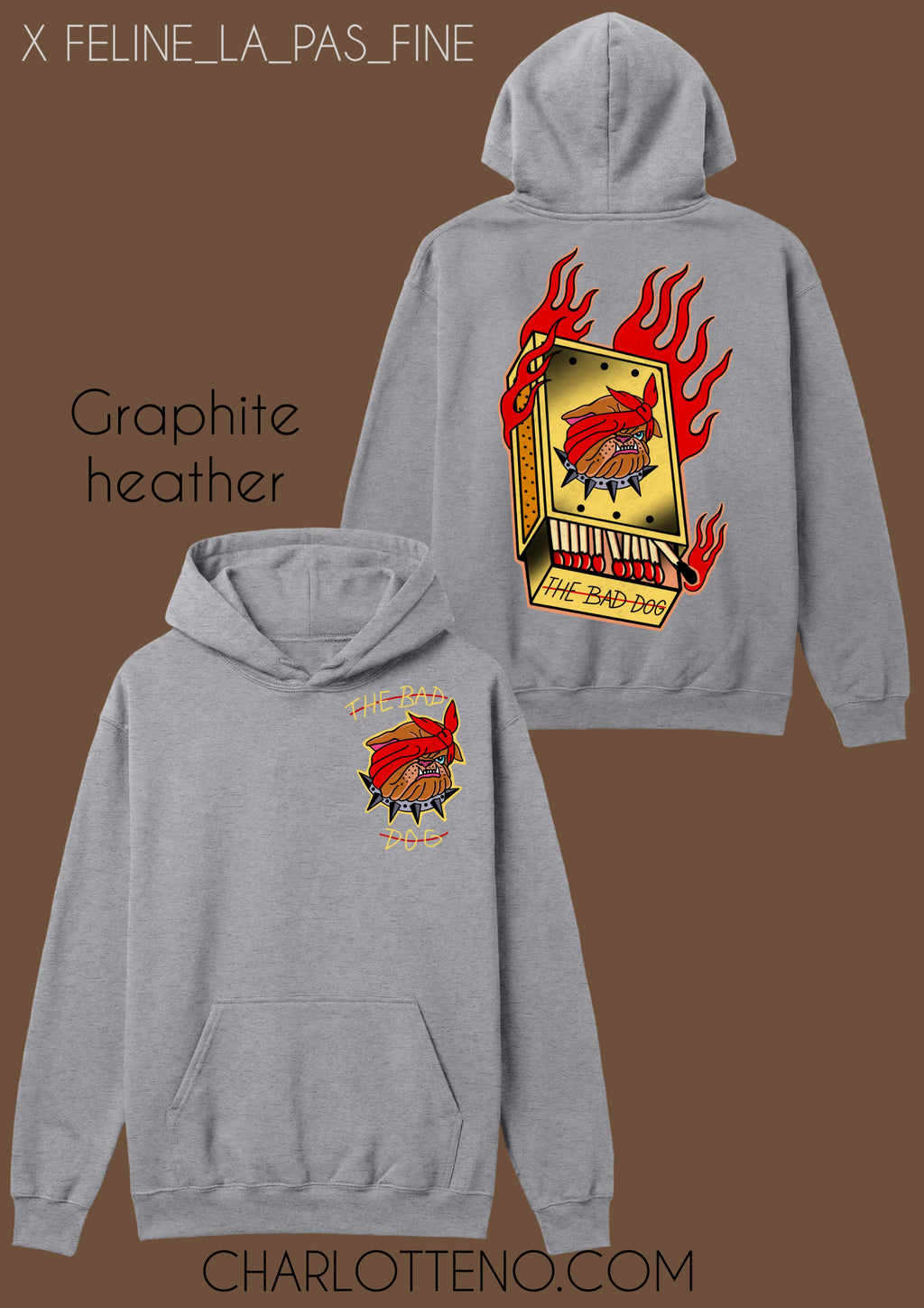 Bad dog hoodie
