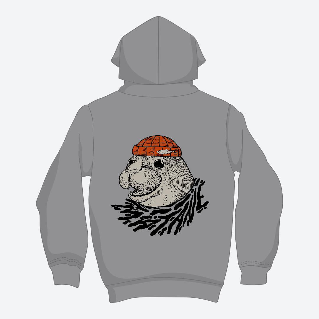 phoque commun hoodie pale